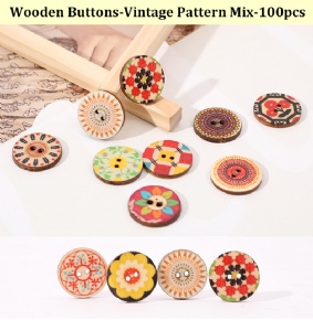 Wooden Button